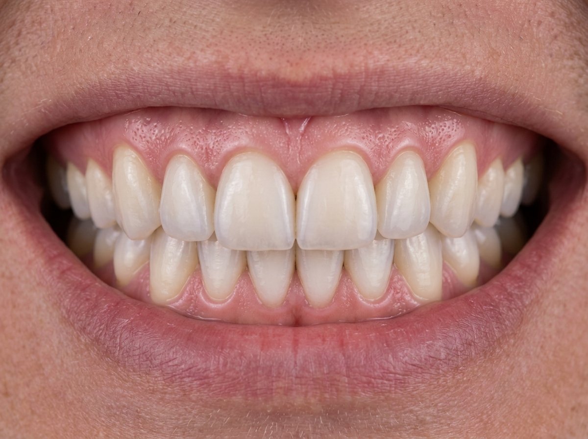 Smile makeover after porcelain veneers