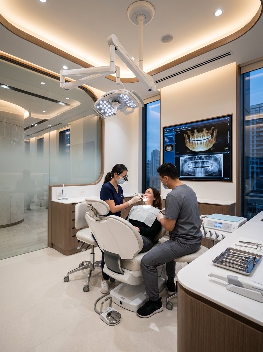 Modern dental clinic equipment